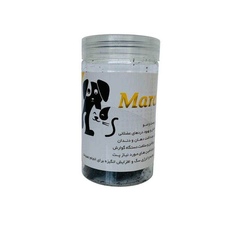 تشویقی سگ ماردین مدل چیپس گوشت گوساله وزن 100 گرم